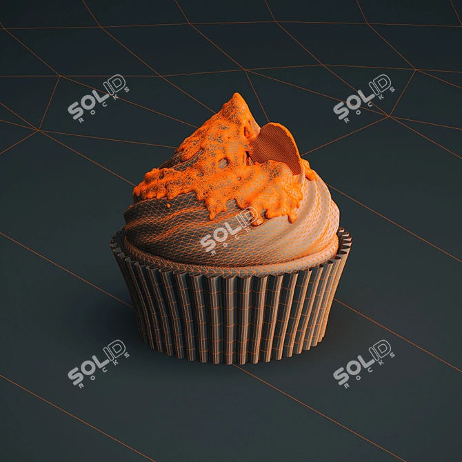 Delicious Confectionery Treat 3D model image 2