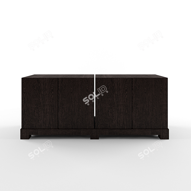 Meridiani Douglas TV Cabinet 3D model image 3