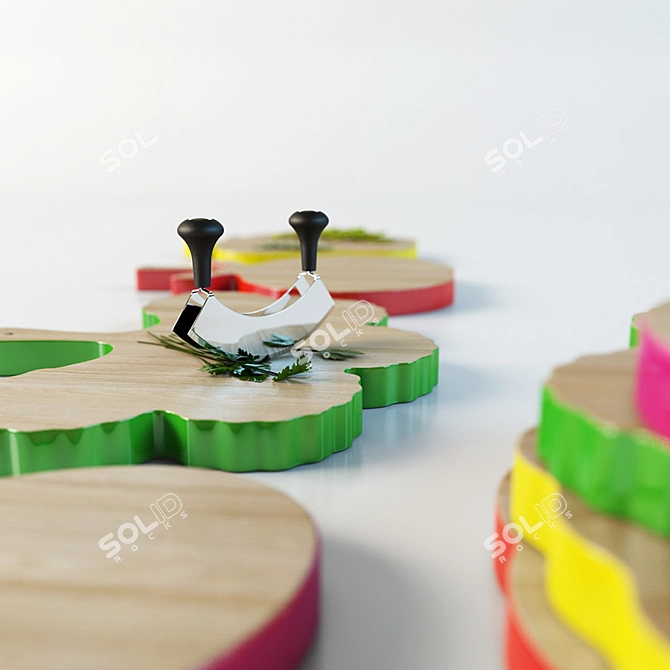 Seletti Designer Chopping Boards 3D model image 2