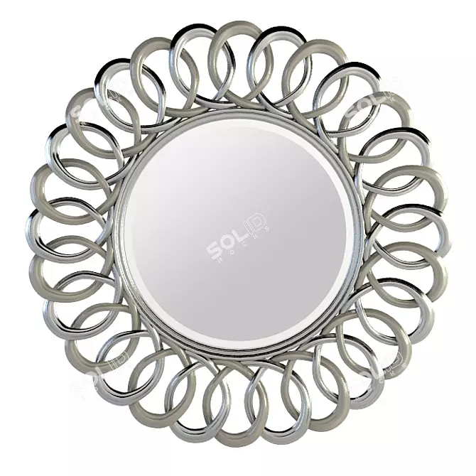 BOHEME Adjustable Frame Mirror 3D model image 1