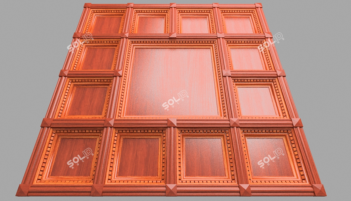 Kendall Suspended Ceiling Tile 3D model image 3