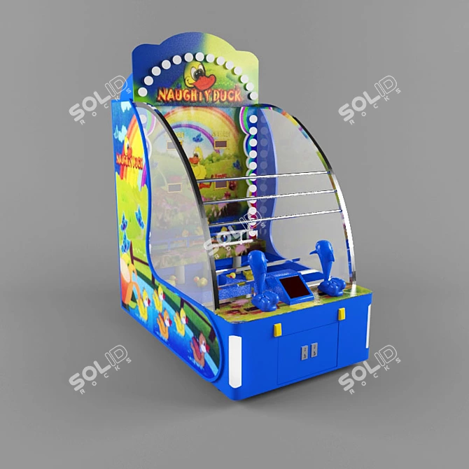 Aquatic Arcade: Water Showdown 3D model image 1