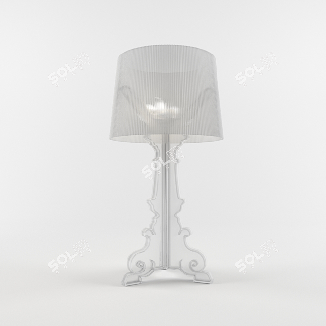 Kartell Table Lamp: Sleek and Modern 3D model image 2