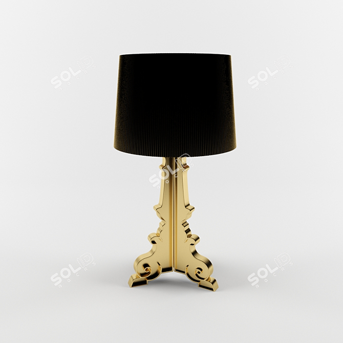 Kartell Table Lamp: Sleek and Modern 3D model image 3