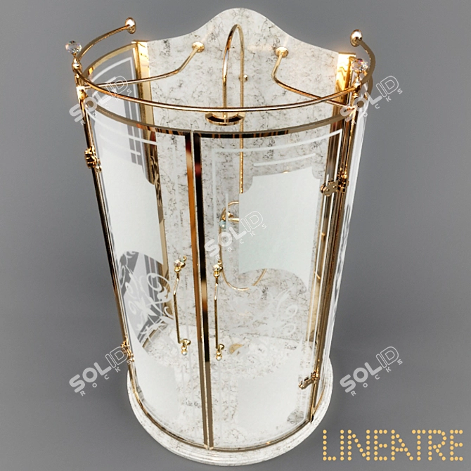 Sleek Storage Solution: Lineatre 3D model image 1