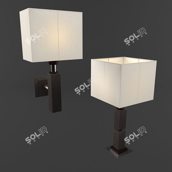 Elegant EGLO Tosca Lighting 3D model image 1