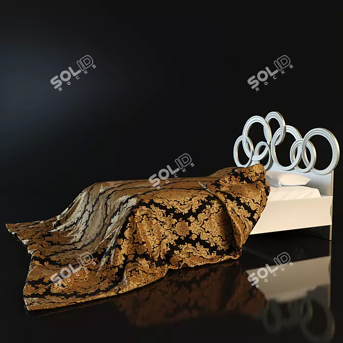 CANTIERO ET Bed: Sleek and Spacious 3D model image 3