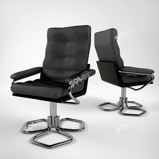 ErgoFlex Office Chair 3D model image 1