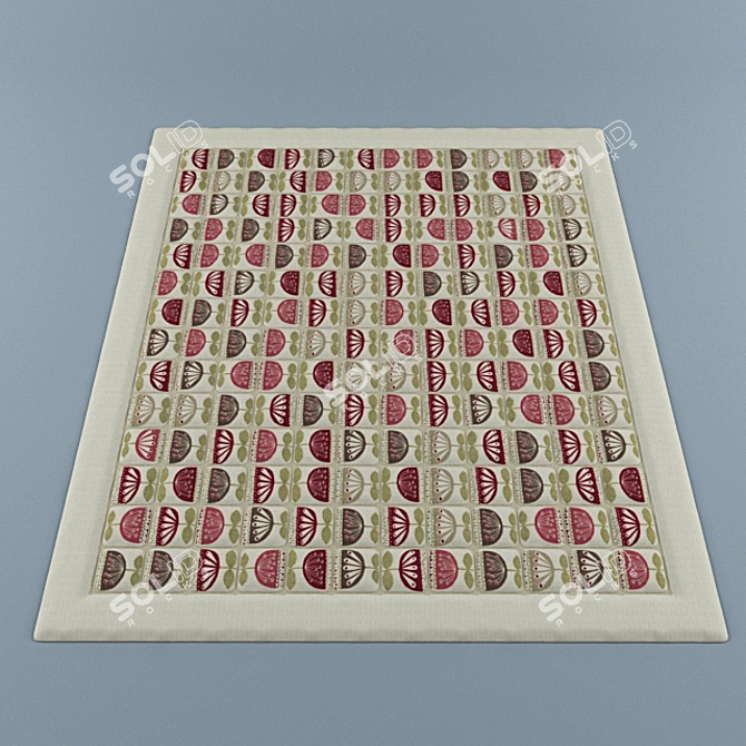 Cozy Comfort Mat 3D model image 1