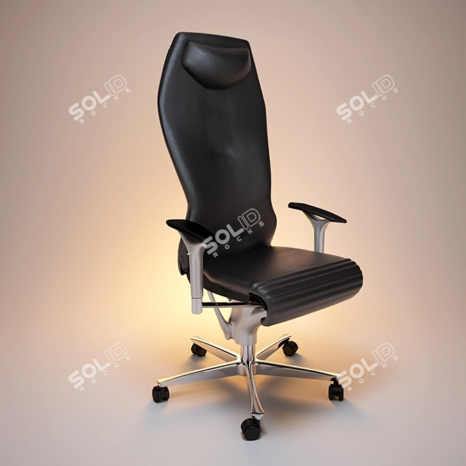 ErgoFlex Office Chair 3D model image 1