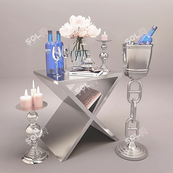 Eichholtz Decor Set: Elegant Accents 3D model image 1