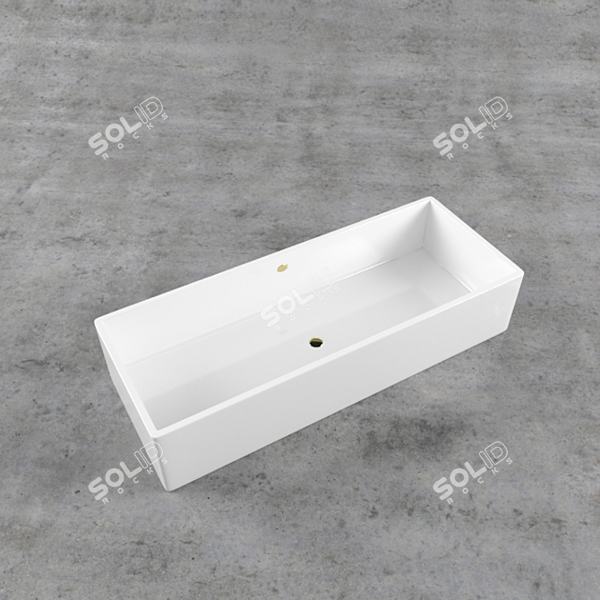 Luxury Slipper Bath A2 3D model image 3