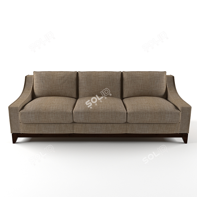 Title: Zeno Designer Sofa: Exquisite Craftsmanship, Elegant Design 3D model image 2