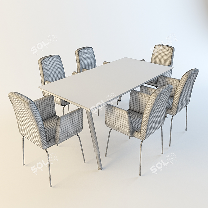 IKEA: Gallant and Patrick Office Set 3D model image 2