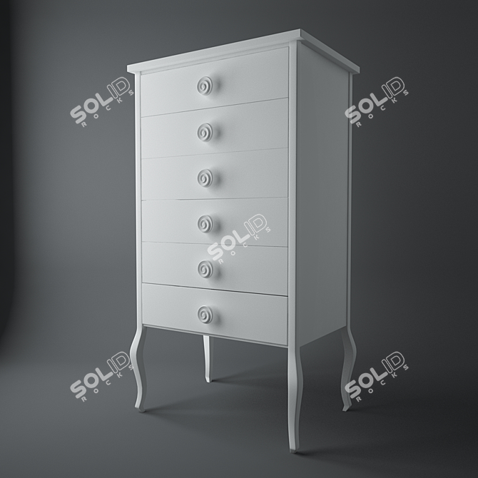 Piermaria Young Locker: Modern & Functional 3D model image 1