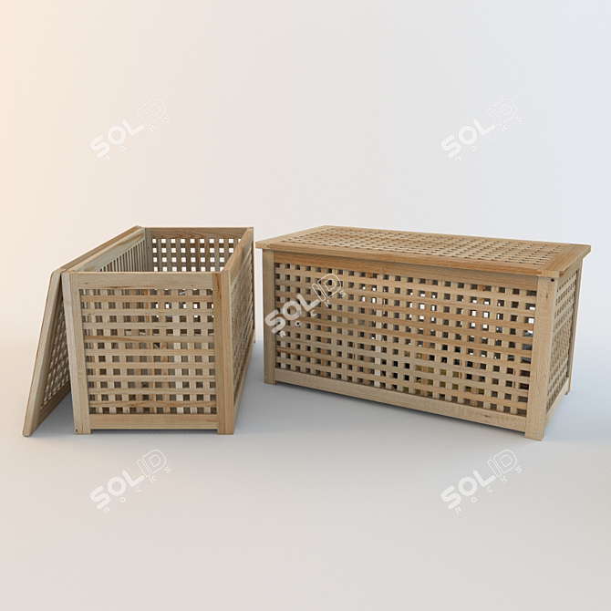 Multi-Purpose Hall Table 3D model image 3