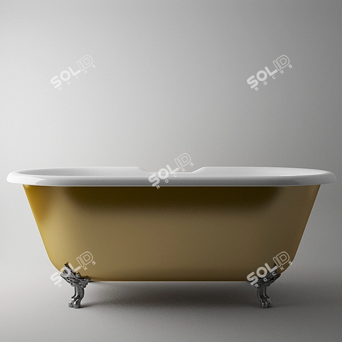 Luxurious Cheverny Bath: Unparalleled Elegance 3D model image 1