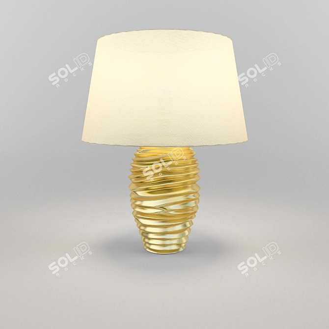 Bologna Table Lamp: Elegant and Modern 3D model image 1