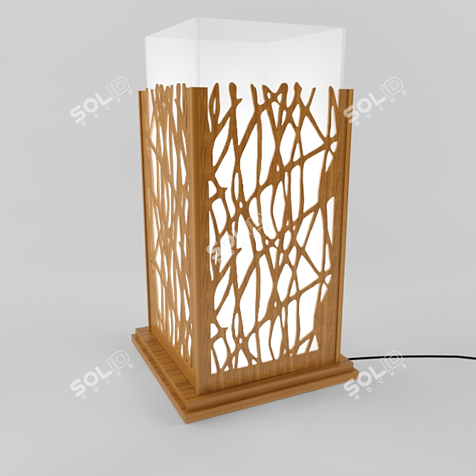Modern MDF Lighting 3D model image 1