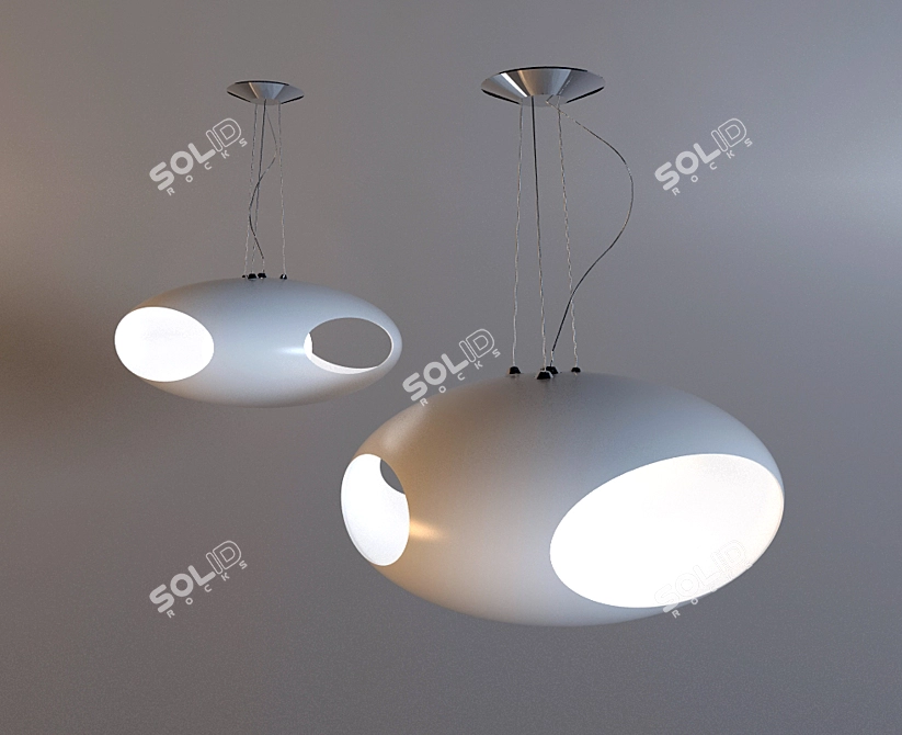 Italian Lampadari: Elegance Illuminated 3D model image 1