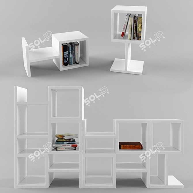 OH Shelves: Innovative Design 3D model image 1