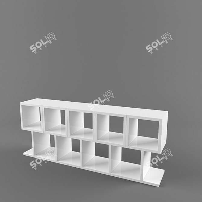 OH Shelves: Innovative Design 3D model image 3