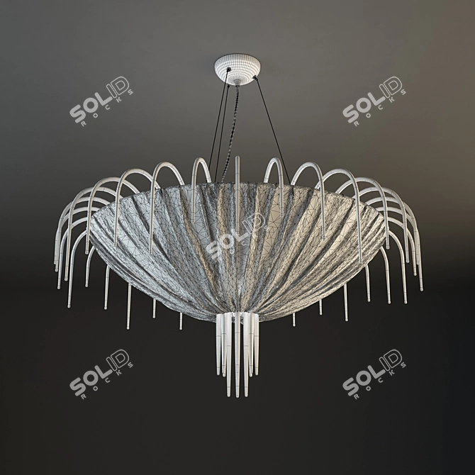 Luxury Stillux Chandelier 850 mm 3D model image 2