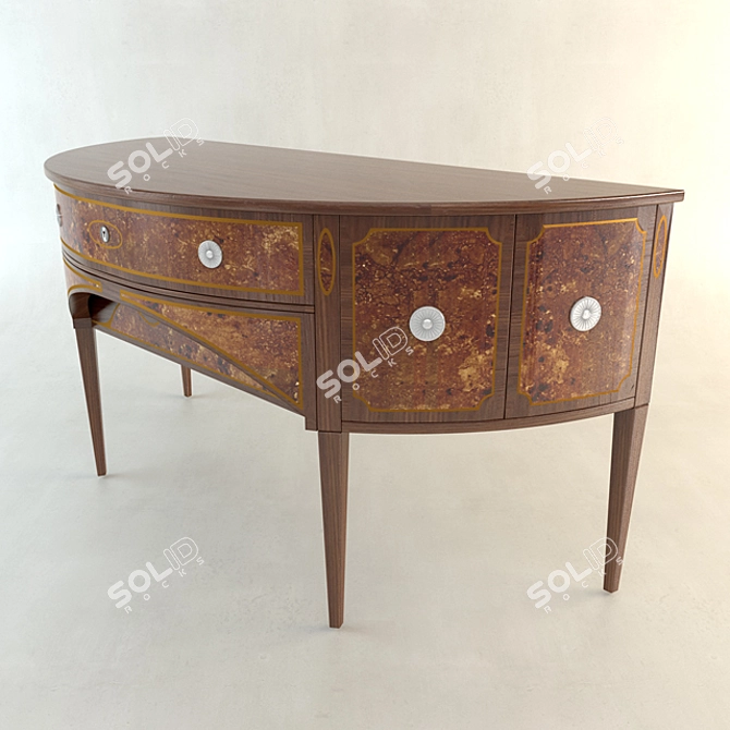 18th Century Console by FrancescoMolon 3D model image 2