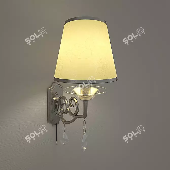 Elegant LIKA Sconce: A Perfect Lighting Solution! 3D model image 1