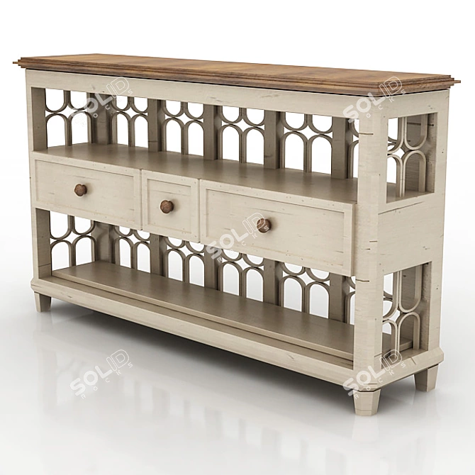 Archipelago Console: Antilles 186-25-05 by Stanley Furniture 3D model image 2