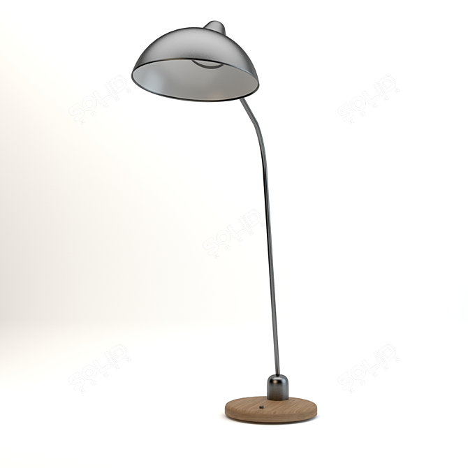 Modern Broken Arch Lamp 3D model image 3