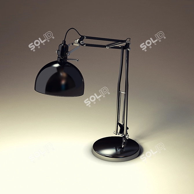 Sleek Illumination for Modern Offices 3D model image 1