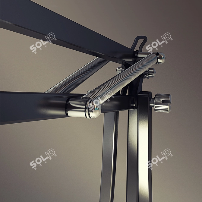 Sleek Illumination for Modern Offices 3D model image 2