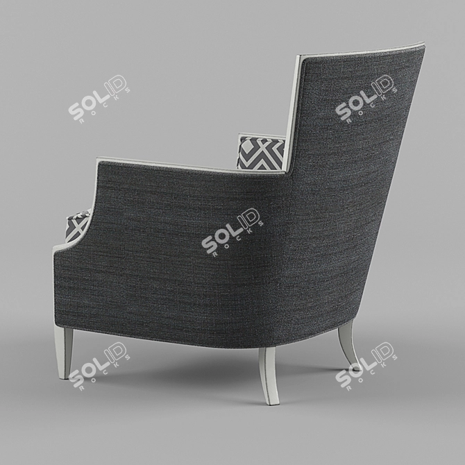 Sam Moore Nadia Upholstered Armchair 3D model image 3
