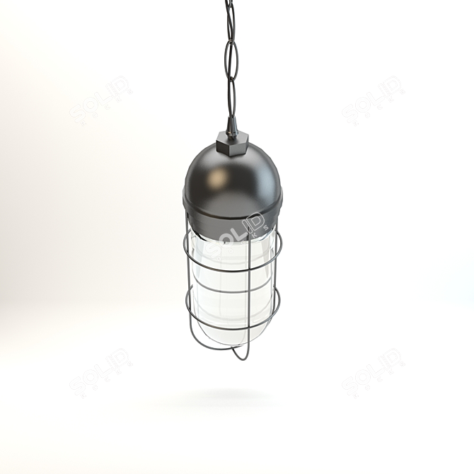 Chain Model Fog Light 3D model image 1