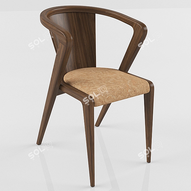 Roots of Portugal Chair 3D model image 1