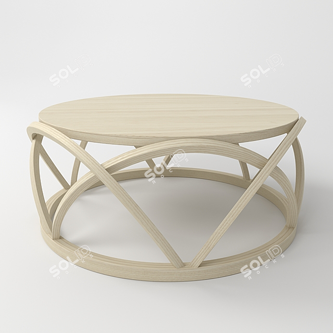 Elegant Neri & Ho Table 3D model image 1