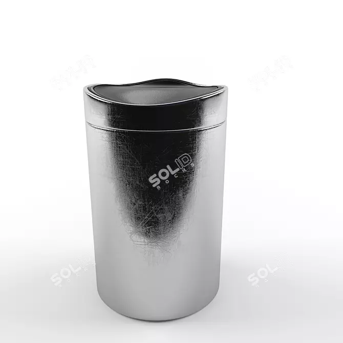 Kitchen Trash Bin 3D model image 1