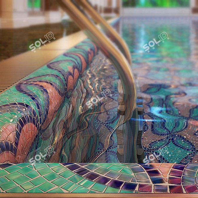 Luxury Mosaic | Burj Al Arab 3D model image 3