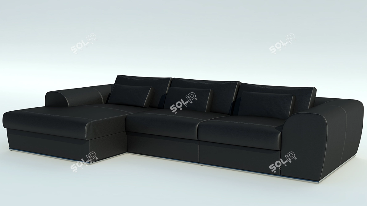 Kler Sinfonia: Luxurious Polish Sofa 3D model image 2