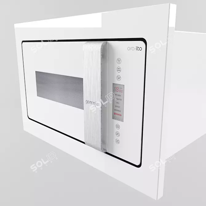 Gorenje ORA W Microwave: Fast & Efficient 3D model image 1