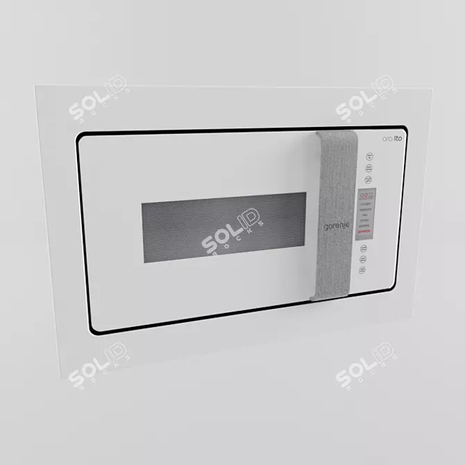 Gorenje ORA W Microwave: Fast & Efficient 3D model image 2