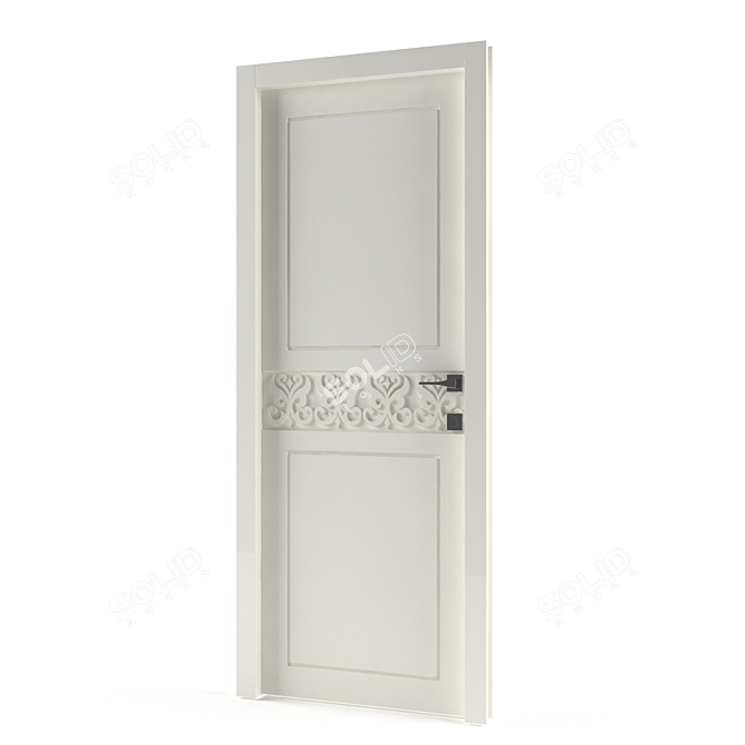 Italian Crafted Doors 3D model image 1