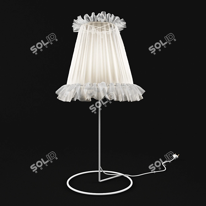 Elegant Asunda Ikea Lamp 3D model image 1