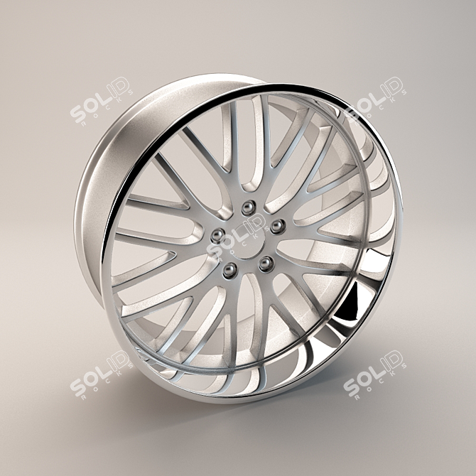 TSW Snetterton Alloy Wheel 3D model image 1