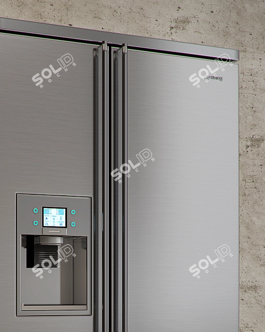 Sleek and Spacious: SMEG FA55PCIL 3D model image 2