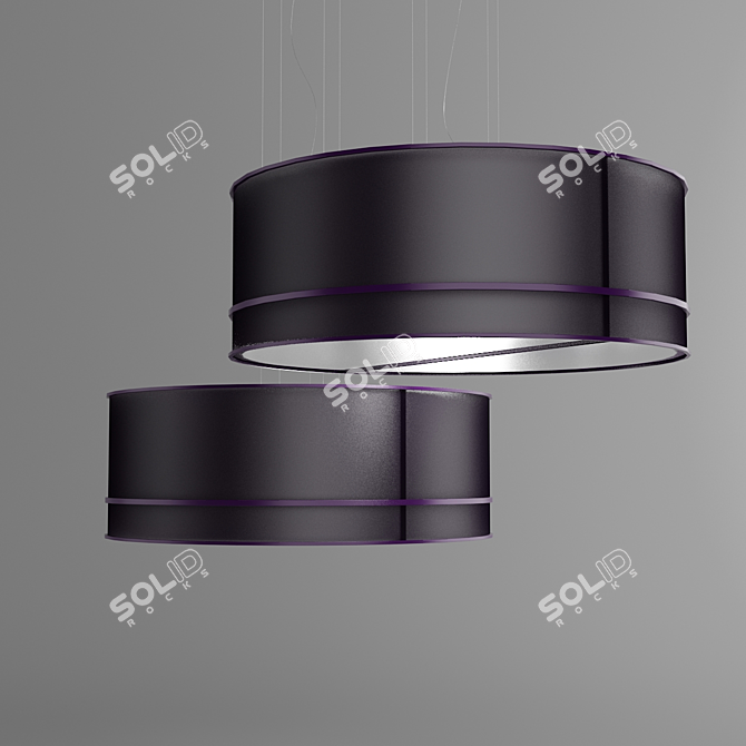 Fendi Casa Crystal-Drop Chandelier 3D model image 1