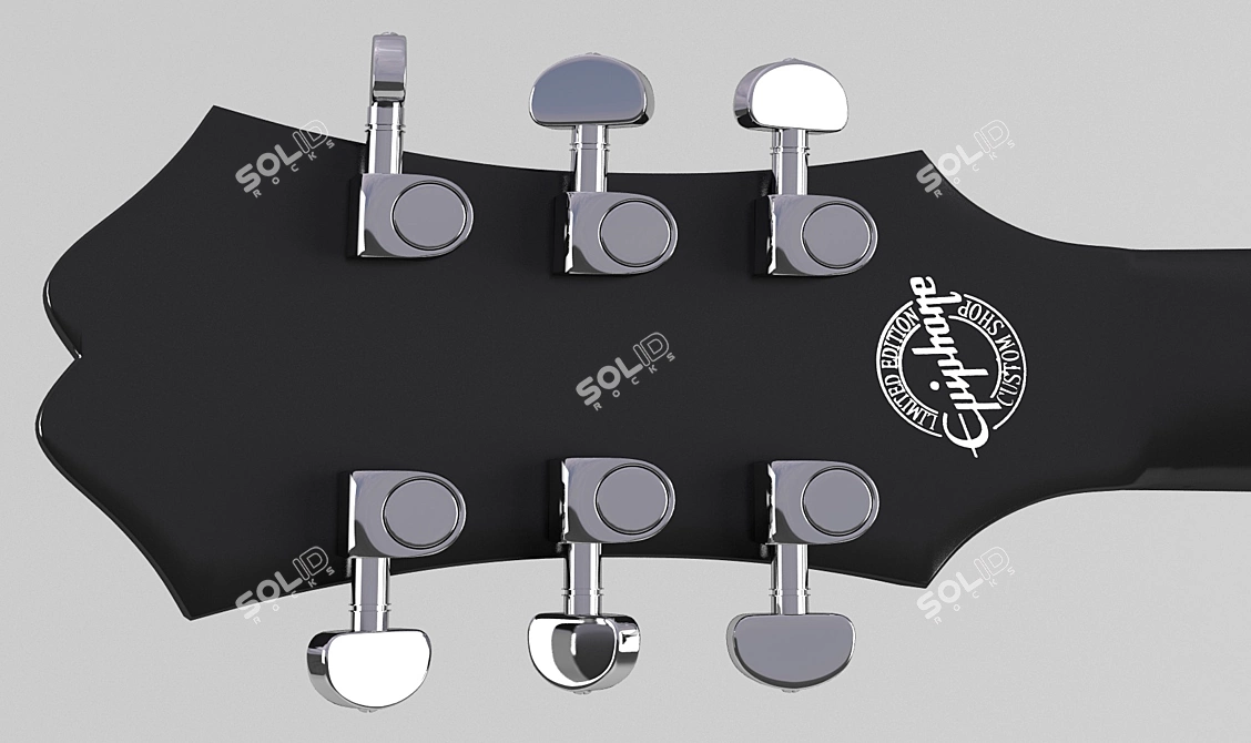 Legendary Style with Epiphone Dot 3D model image 3