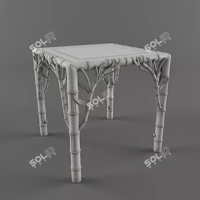 Chelini 679 Coffee Table: Sleek and Compact 3D model image 1