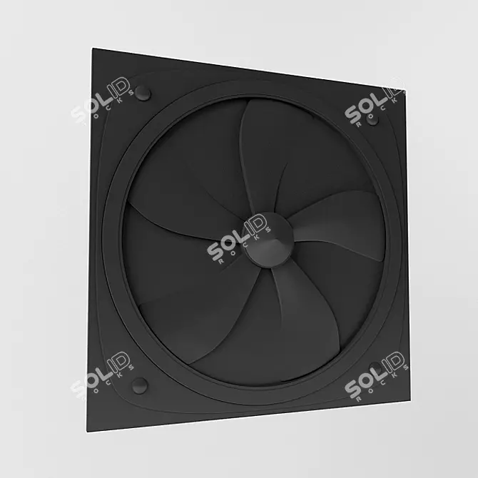 Stunning Relief 3D Panel 3D model image 1